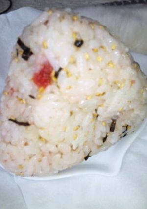 冷めても美味しいプチプチ味むすび-レシピのメイン写真