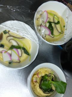 レンジで茶碗蒸しやってみた☆-レシピのメイン写真