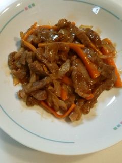 *牛焼き肉炒め*-レシピのメイン写真