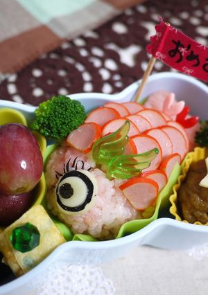 メデタイ☆目出鯛☆弁当　キャラ弁-レシピのメイン写真