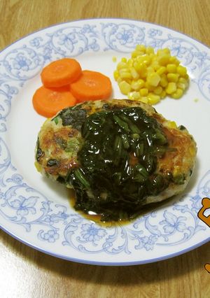 西南パワフルぐり～んハンバーグ-レシピのメイン写真