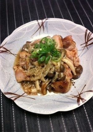 旨みたっぷり♪鶏ときのこの煮込み-レシピのメイン写真