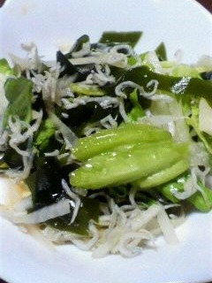 ☆レタスとわかめのさっぱり和え☆-レシピのメイン写真