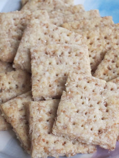 ヘルシー全粒粉のチーズクラッカー-レシピのメイン写真