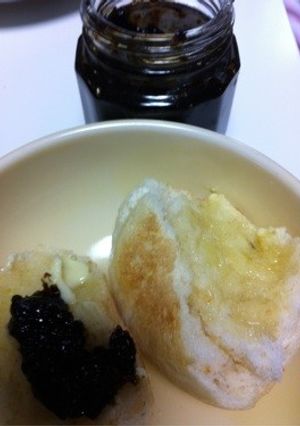 プチフランスパン 海苔佃煮のせ-レシピのメイン写真