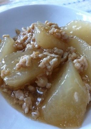 大根のそぼろ煮-レシピのメイン写真