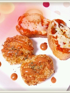 鮭マヨ☆バジルコロッケ-レシピのメイン写真