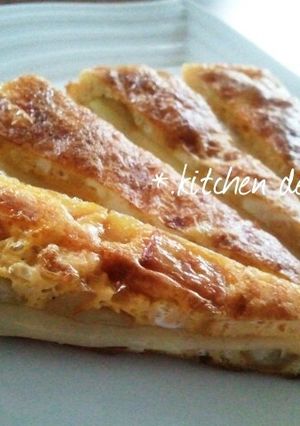 卵焼き器で♡小さめスペインオムレツ-レシピのメイン写真