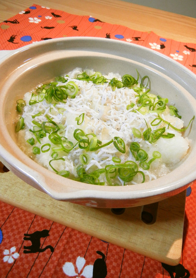 ぽっかぽか❤豆腐としらすのみぞれ煮♬-レシピのメイン写真
