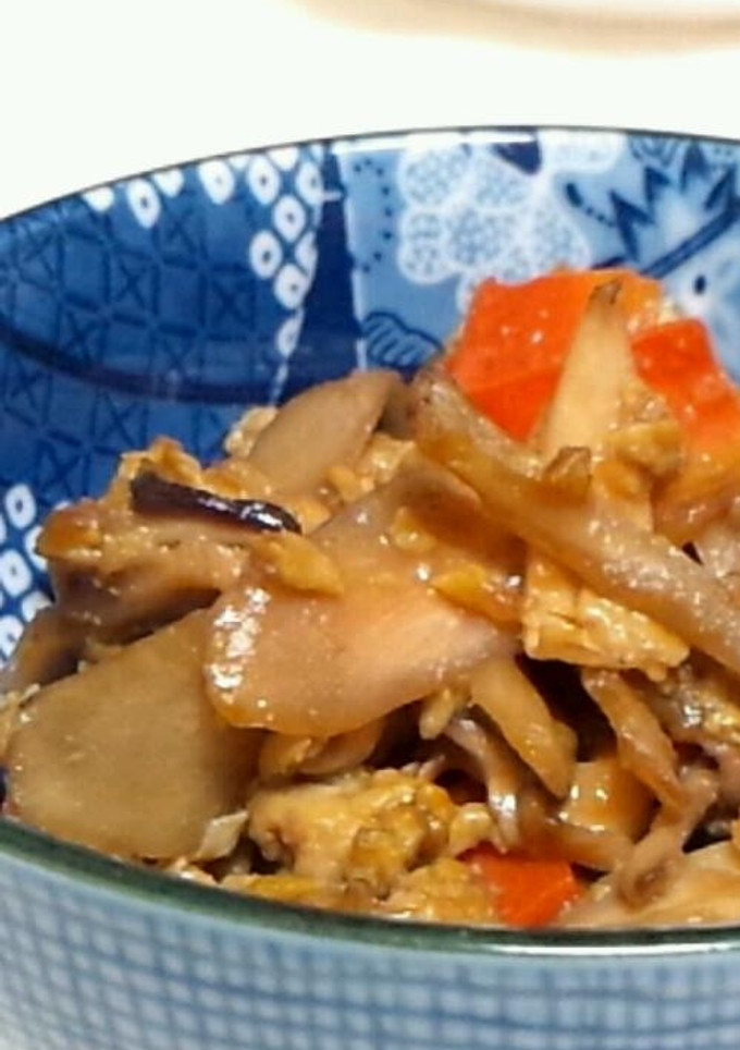 ごぼう炒め-レシピのメイン写真