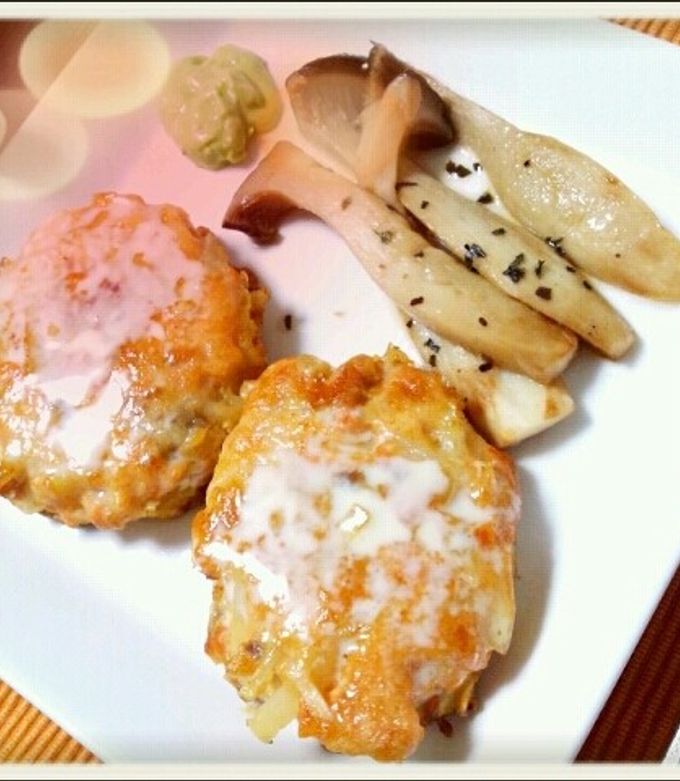 ヘルシーで美味しい☆サーモンハンバーグ-レシピのメイン写真
