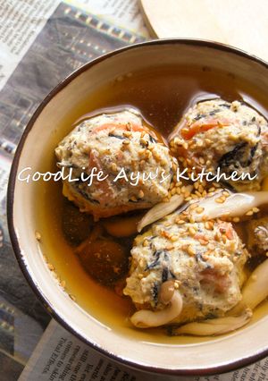 ふわふわ鶏だんごのSOUP　♬-レシピのメイン写真