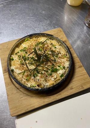 山芋鉄板とろろ焼き-レシピのメイン写真