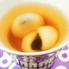 รูปของ 中華點心＊黒芝麻湯圓～黒ごま白玉団子～