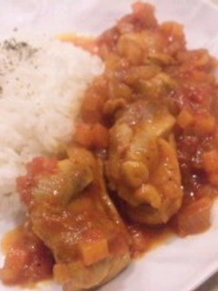 ☆ごはんに合う!鶏肉のトマト煮込み☆-レシピのメイン写真
