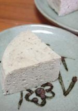 ダイエット中にも*お豆腐とあんこのスフレチーズケーキ風-レシピのメイン写真