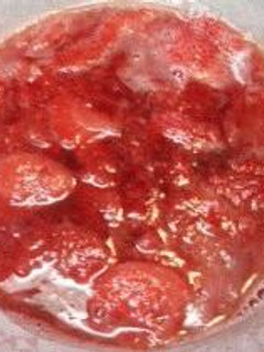 レンジ料理☆イチゴジャムの作り方-レシピのメイン写真