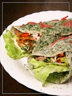 焼きそばサラダクレープ-レシピのメイン写真