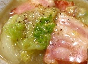 ■旨い、かんたん！白菜とベーコンの煮物■-レシピのメイン写真
