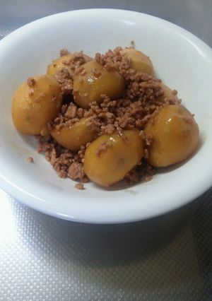 新じゃがのそぼろ煮-レシピのメイン写真