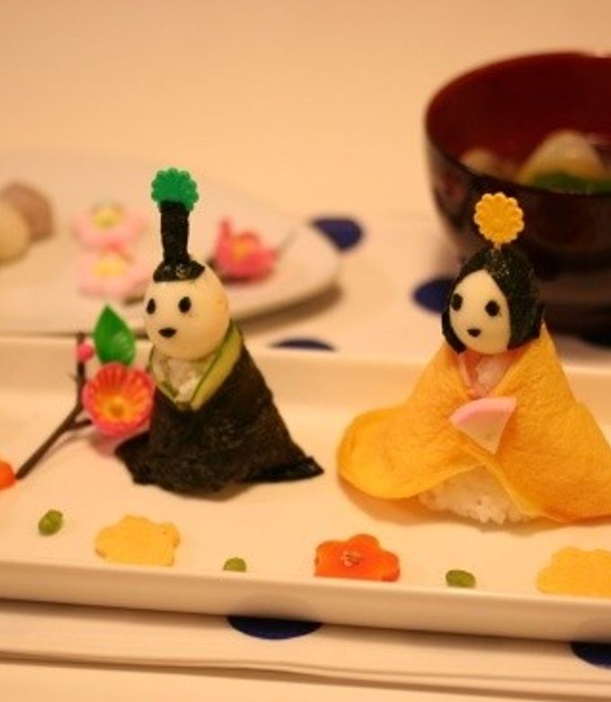 おひなまつりに♪雛人形のおにぎり by 子供と作るウチご飯