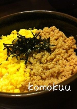 親子そぼろ丼。-レシピのメイン写真