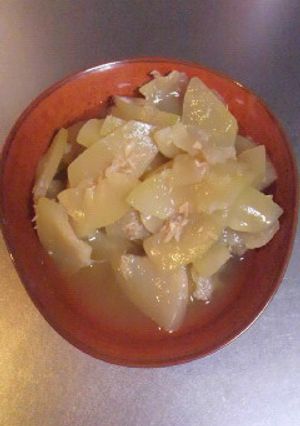 お祖母ちゃん直伝ゆうがおの煮物-レシピのメイン写真