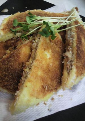 【サクサク♪はんぺん納豆フライ】-レシピのメイン写真