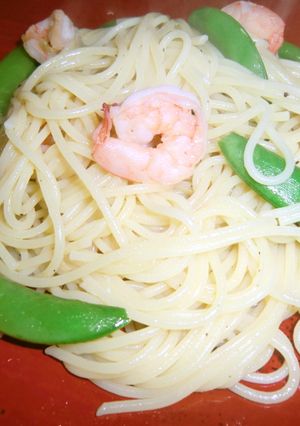 エビとスナップエンドウの春パスタ～★-レシピのメイン写真