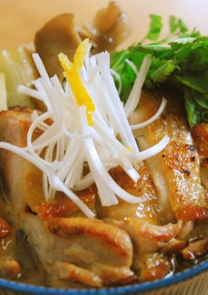 肉汁たっぷり！鶏そば　【糖質制限】-レシピのメイン写真