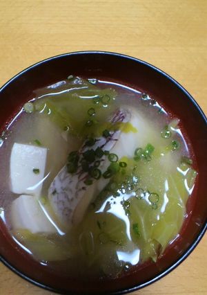 鯛のあら汁-レシピのメイン写真