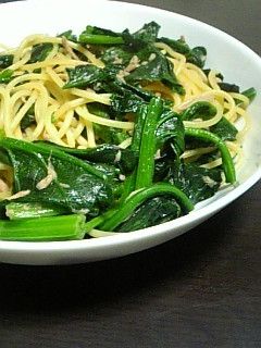 ほうれん草とツナの和風パスタ-レシピのメイン写真