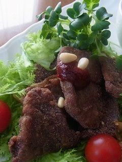 牛肉のから揚げサラダ-レシピのメイン写真