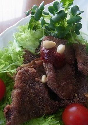 牛肉のから揚げサラダ-レシピのメイン写真