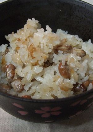 福豆の炊き込みご飯-レシピのメイン写真