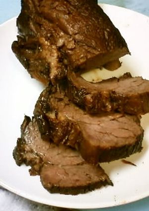 グラム100円の輸入牛肉のワイン・醤油煮-レシピのメイン写真