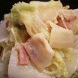 白菜のホタテベーコン煮