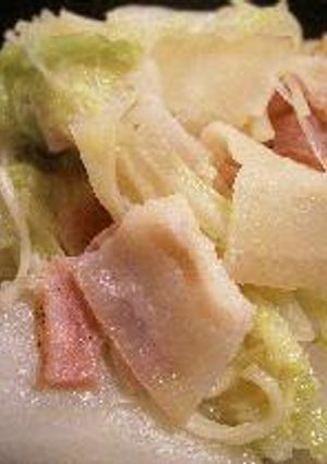 白菜のホタテベーコン煮-レシピのメイン写真