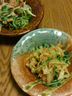 切り干し大根と豆苗サラダ おつまみにも!-レシピのメイン写真