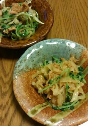 切り干し大根と豆苗サラダ　おつまみにも！-レシピのメイン写真