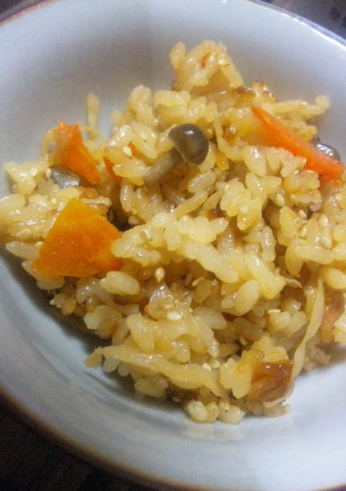 切り干し大根煮からの炊き込みごはん-レシピのメイン写真