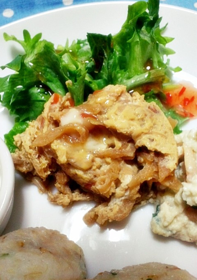 朝からリメイク♪余った切干大根煮の卵とじ-レシピのメイン写真