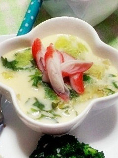レタスの茶碗蒸し-レシピのメイン写真