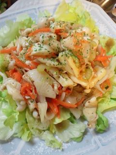 イカときのこのオニオンマリネ☆-レシピのメイン写真