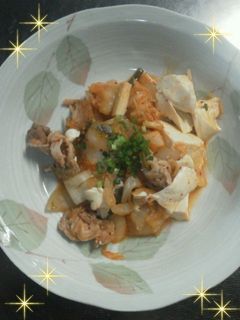 超簡単★メチャ旨キムチチゲ-レシピのメイン写真