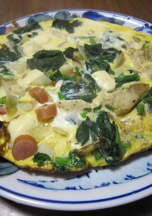 片面焼きオムレツ-レシピのメイン写真
