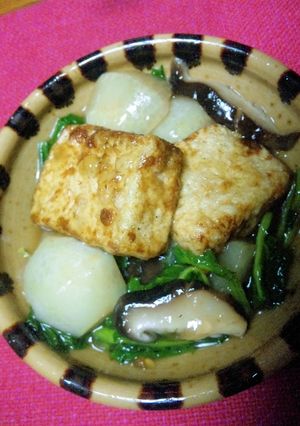 かぶと豆腐の冬のあんかけ★-レシピのメイン写真