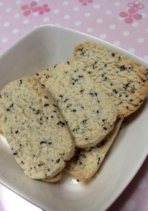 胡麻のおからクッキー☆おからパウダー使用-レシピのメイン写真