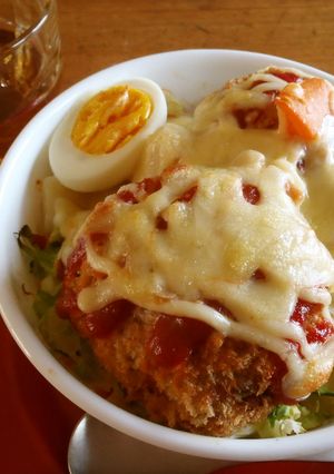 残り物リメイク！グラコロドリアランチ-レシピのメイン写真