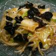 黒木耳と白菜の炒め物